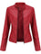 Bikerjacke Damen | Taillierter Schnitt & Stehkragen 3