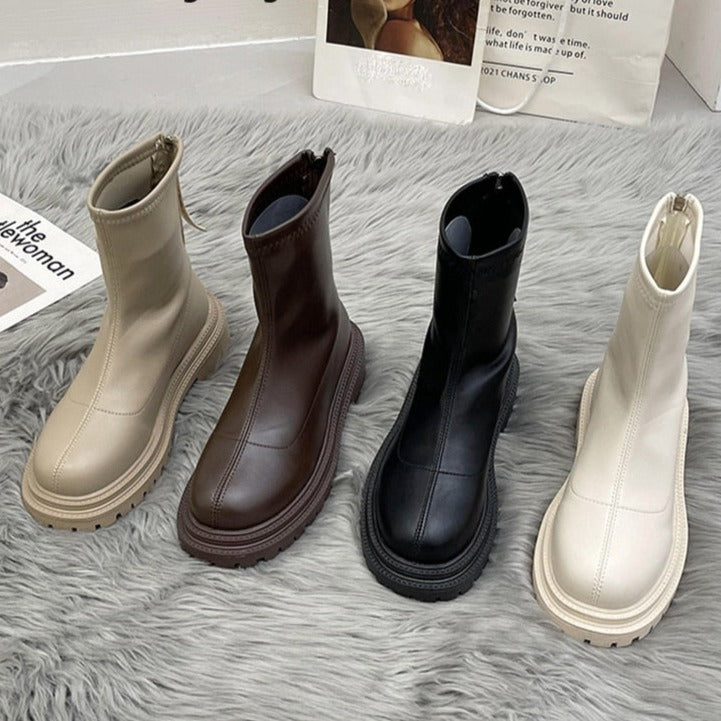 Botki Damskie Zimowe z Arch Support, Modne i Wygodne na Sezon Jesień Zima 1