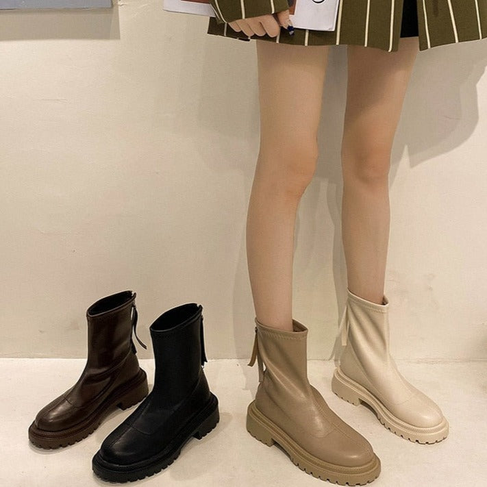 Botki Damskie Zimowe z Arch Support, Modne i Wygodne na Sezon Jesień Zima 2