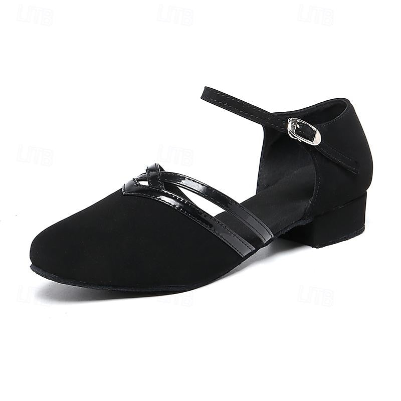 Buty Taneczne Damskie z Elastyczną Podeszwą - Wygodne Buty do Tańca Towarzyskiego na Wesele 2