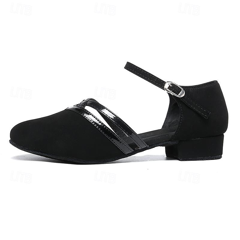 Buty Taneczne Damskie z Elastyczną Podeszwą - Wygodne Buty do Tańca Towarzyskiego na Wesele 5