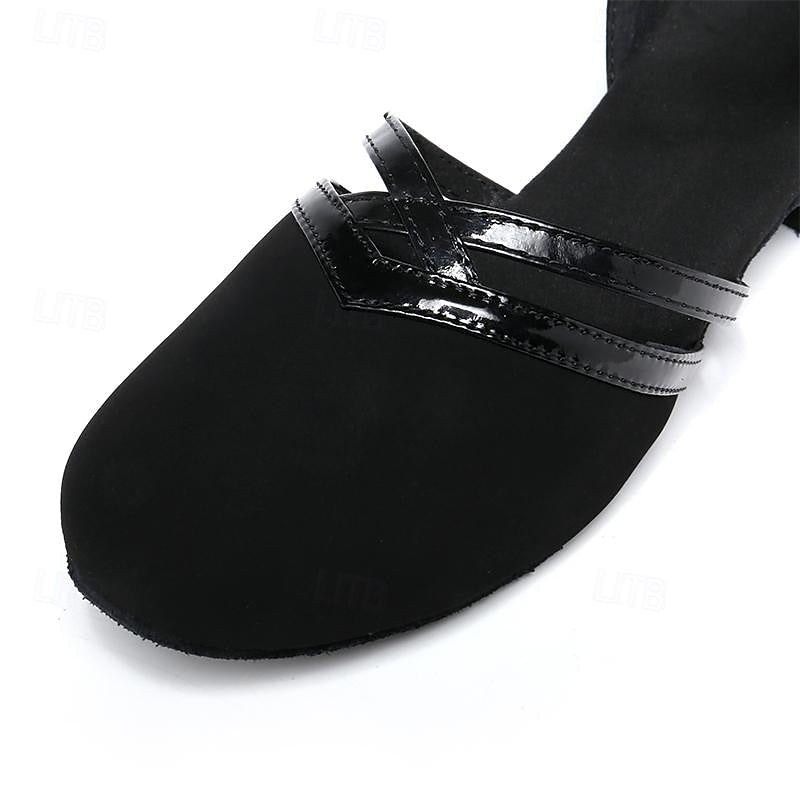 Buty Taneczne Damskie z Elastyczną Podeszwą - Wygodne Buty do Tańca Towarzyskiego na Wesele 6