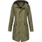 Damen Regenmantel Wasserdicht Elegant Atemberaubend 0
