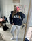 Damen Varsity Sweatshirt 12