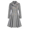 Damen eleganter Wintermantel 0