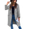 Damen eleganter zweireihiger Trenchcoat 0