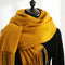 Designer-Schal mit Quasten | Warmer und weicher Kaschmir 2