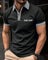 Elias | Herren Kurzarm-Poloshirt Kontrastkragen Slim-Fit 2