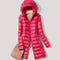 Emilia | Damen Ultraleichte Steppjacke Winterjacke mit Abnehmbarer Kapuze 5
