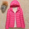 Emilia | Damen Winterjacke Ultraleichte Steppjacke mit Kapuze 5