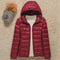 Emilia | Damen Winterjacke Ultraleichte Steppjacke mit Kapuze 7