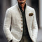 Fabian | Eleganter taillierter Herren-Cardigan mit Knopfleiste 0