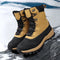Herren High-Top-Schneestiefel mit Schnürung 0