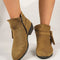 Katharina | Damen Stiefeletten mit Blockabsatz Schleife Spitzer Zehenbereich 0