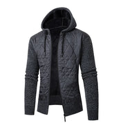 Konstantin | Kapuzenjacke mit Wattierung und Teddyfutter 7