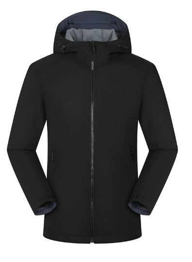 Kurtka Wiosenna Damska Softshell Z Kapturem, Wiatroszczelna, Stylowa I Funkcjonalna 0