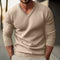 Lukas | Herren Slim-Fit Feinstrick-Pullover V-Ausschnitt gerippte Bündchen 7