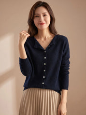 Marie | Damen Strickpullover Warm Gemütlich Klassisch 3