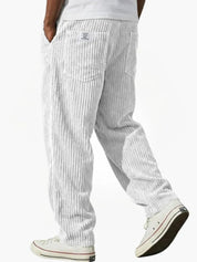 Moritz | Herren Lockere Cord-Hose mit Elastikbund Gerade Passform 6