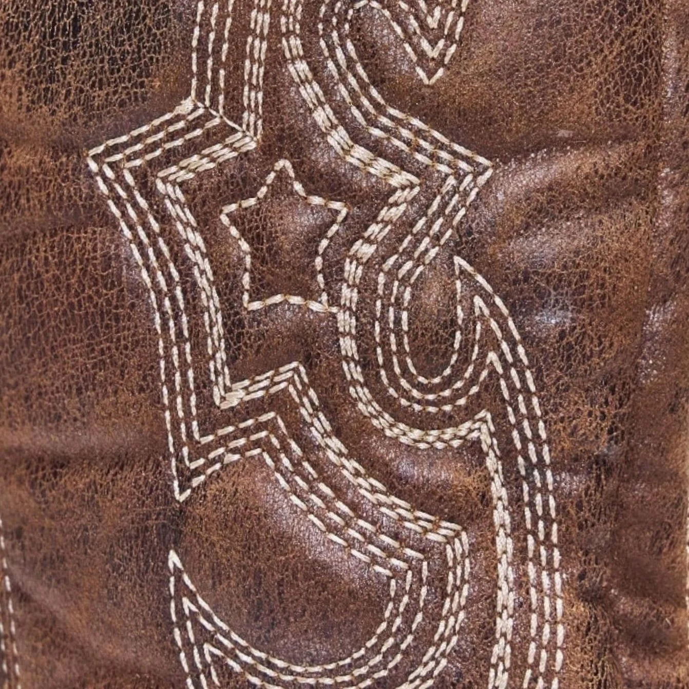 Nora | Damen Kniehohe Westernstiefel mit Spitzer Zehenpartie 3