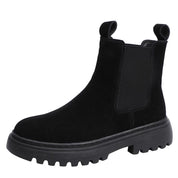 Orthopedic Zamszowe Botki Damskie z Arch Support na Każdą Okazję 2