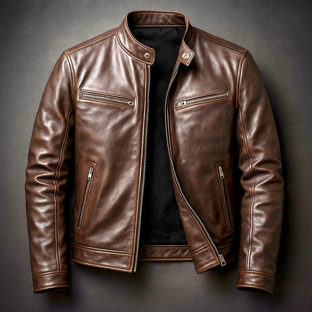 Vintage Jacke Herren | Kurzer Schnitt & Vier Taschen 0